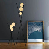 Modern LED 3D Moon Iron Tripod Floor Lamp for Living Room & Bedroom - InfinityMarket - 3D - Corridor Lights