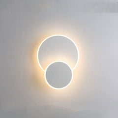 Modern LED Circle Wall Lamp Living Room Hallway Metal Decorative Light - InfinityMarket - Decoration - Decorations - Decorative