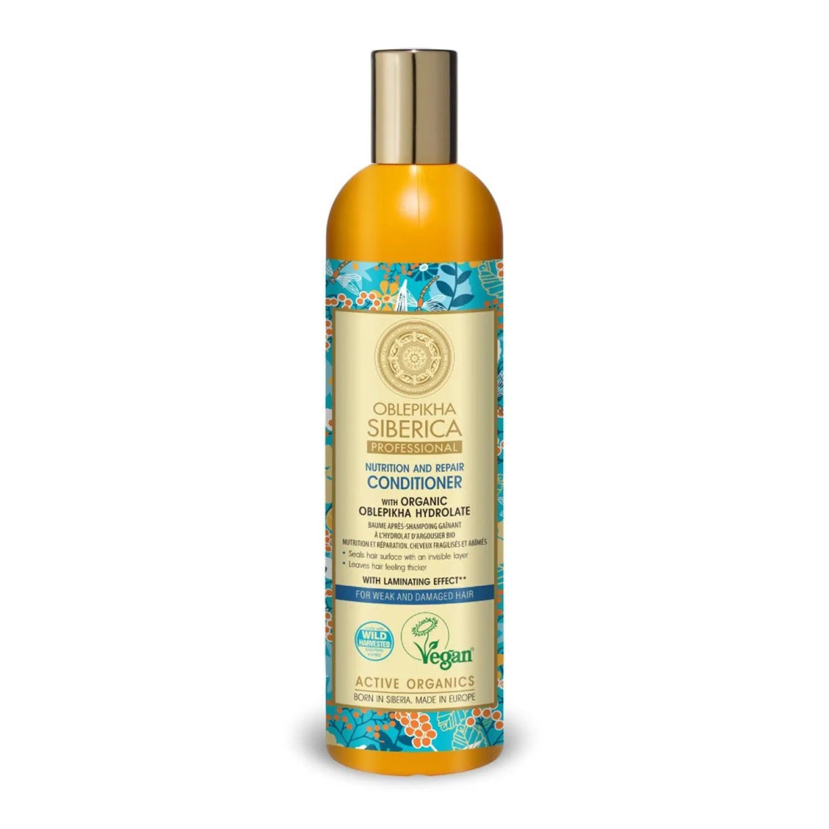 Natura Siberica Oblepikha Nutrition y Repair Acondicionador Cabello Debil y Dañado 400ml - InfinityMarket -
