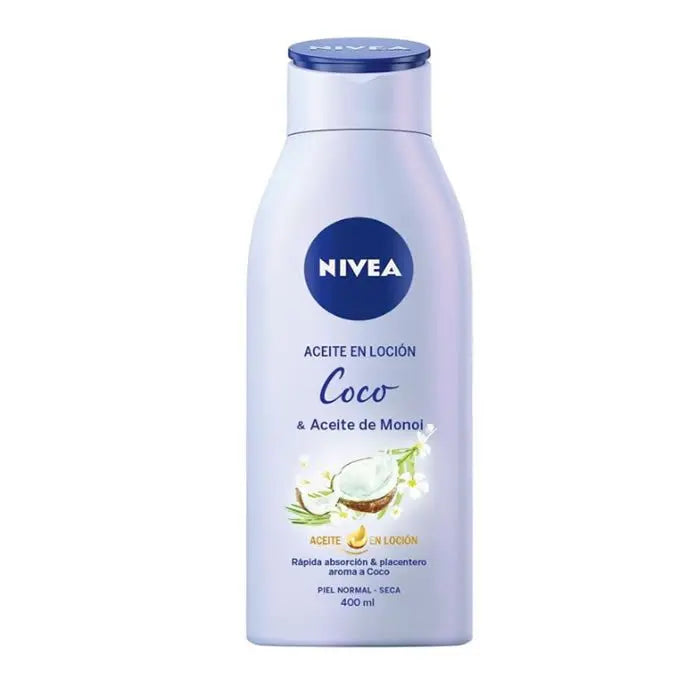 Nivea Coconut Lotion Oil & Monoi Oil 400ml - InfinityMarket -