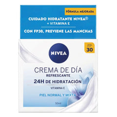 Nivea Cuidado De Día Hidratante Spf30 Piel Normal Y Mixta 50ml InfinityMarket