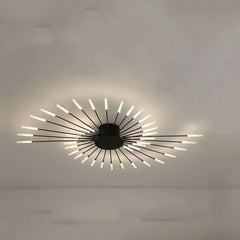 Nordic Minimalist Modern Atmosphere Living Room Fireworks Led Ceili... - InfinityMarket - Chandelier - Corridor Lights - Illuminazione