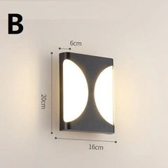 Outdoor Wall Light Waterproof Outdoor Wall Lighting - InfinityMarket - External - Garden - Home