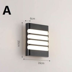 Outdoor Wall Light Waterproof Outdoor Wall Lighting - InfinityMarket - External - Garden - Home
