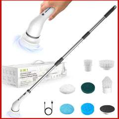 Pennello Pulizia Elettrico 8-in-1: Pulizie Efficaci ed Immediate - InfinityMarket - brush - cleaning brush