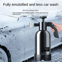 Pompa a Mano Schiuma 2 - Litri - Strumento Ideale per lavare l'auto - InfinityMarket - 2l Soap Dispenser Bottle - _wf_cus - Auto