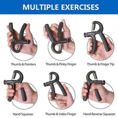 Professional R - shaped Spring Grip - InfinityMarket - Fitness - Forearm - Forearm exercise