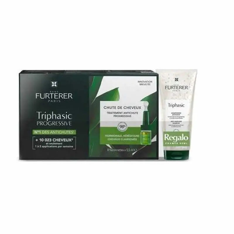 Rene Furterer Triphasic Progressive 8x5.5ml Set 2 Pieces - InfinityMarket -