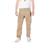 Pantaloni Uomo Replay beige con tasche cargo, vestibilità comoda e stile casual per la stagione Autunno/Inverno.