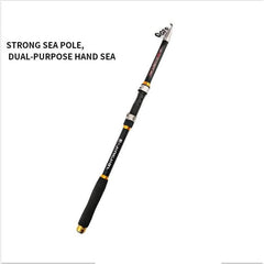 Rigid FRP Carbon Fiber Telescopic Fishing Rod 2.1M - 3.6M - InfinityMarket - Carbon Fiber Fishing Pole - Carbon Fiber Pole - Carp Fishing Rod