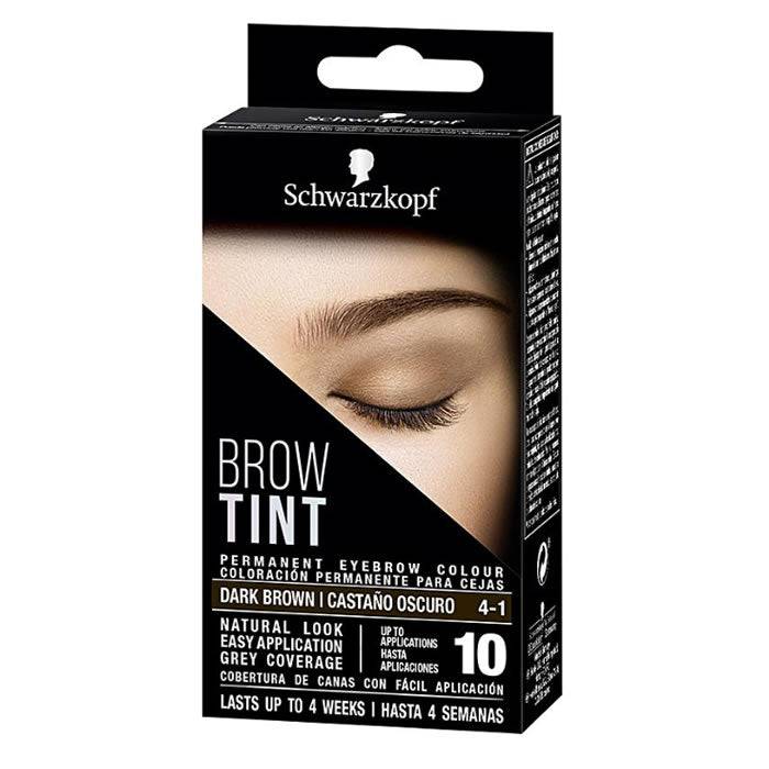 Schwarzkopf Brow Tint Dark Brown 4 - 1 - InfinityMarket -