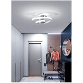 Semi Flush Mount LED Ceiling Light - 3 Colors, 9 Inch, 18W, Nordic ... - InfinityMarket - Ceiling - Ceiling Lamp