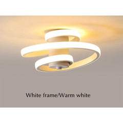 Semi Flush Mount LED Ceiling Light - 3 Colors, 9 Inch, 18W, Nordic ... - InfinityMarket - Ceiling - Ceiling Lamp - Ceiling Light