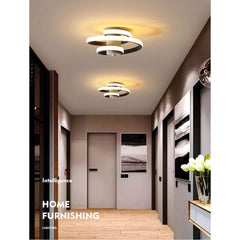 Semi Flush Mount LED Ceiling Light - 3 Colors, 9 Inch, 18W, Nordic ... - InfinityMarket - Ceiling - Ceiling Lamp - Ceiling Light