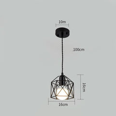 Small wrought iron lamps and lanterns in post - modern style for a cr... - InfinityMarket - Chandelier - Corridor Lights - Home