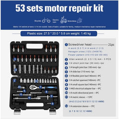 Socket Ratchet Wrench Set Repair Tools - InfinityMarket - Complete set - Key's - Mechanical keys