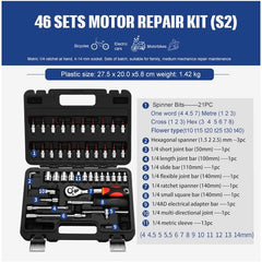 Socket Ratchet Wrench Set Repair Tools - InfinityMarket - Complete set - Key's - Mechanical keys