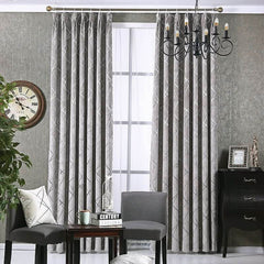 Solid Color Simple Modern Light Luxury Living Room Chenille Blackou... - InfinityMarket - Blackout curtains - curtains - Living room