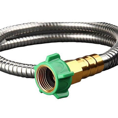 Stainless Steel Garden Hose With Brass Garden Hose Nozzle - InfinityMarket - Car washing - Garden - Garden irrigation