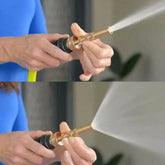 Stainless Steel Garden Hose With Brass Garden Hose Nozzle - InfinityMarket - Car washing - Garden