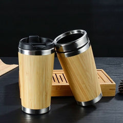 Tazza caffè Di bambù - InfinityMarket - Bamboo - Coffee cup - Stainless