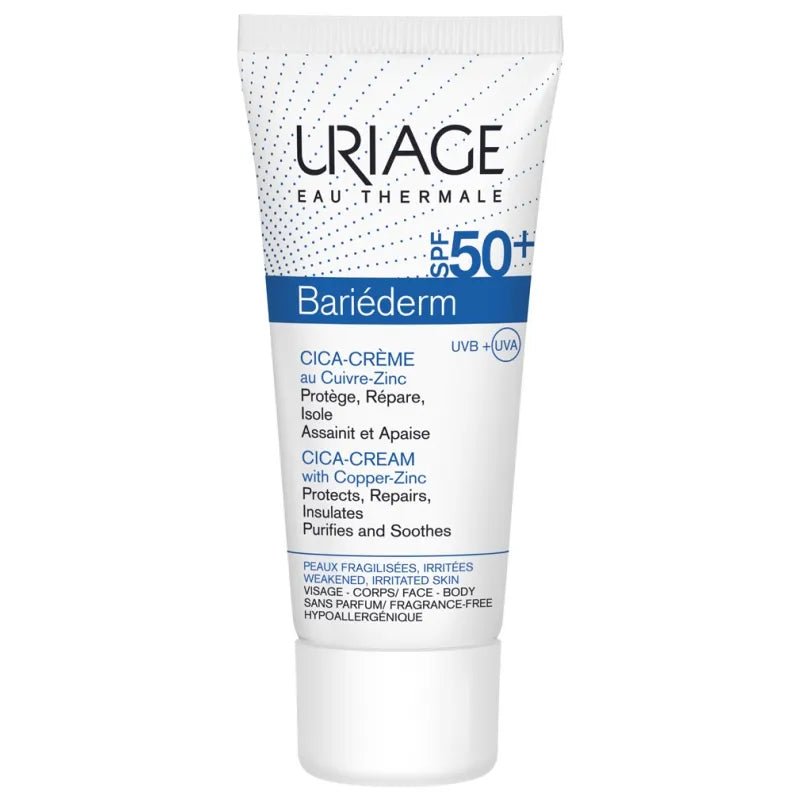 Uriage Bariéderm Cica - Cream Spf50+ 40ml - InfinityMarket -
