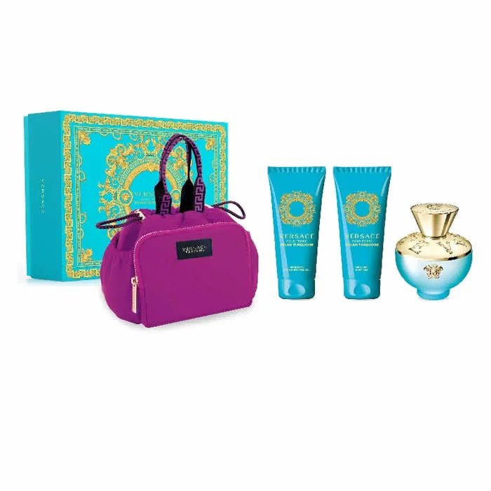 Versace Dylan Torquoise Eau De Toilette Spray 100ml Set 4 Pieces - InfinityMarket -