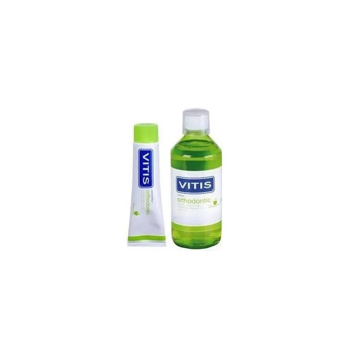Vitis Orthodontic Dentifricio 100ml Set 2 Parti - InfinityMarket -