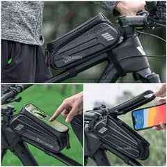 Waterproof Bicycle Case with Phone Holder, Hard Case - InfinityMarket - 7.0 inches - bicycle - Bicycle Case