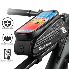 Waterproof Bicycle Case with Phone Holder, Hard Case - InfinityMarket - 7.0 inches - bicycle - Bicycle Case