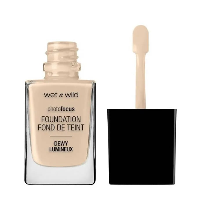 Wet N Wild Photo Focus Foundation Dewy Nude Ivory 28ml by WET N WILD – 17986