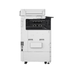 Vista laterale destra della Canon 25496 - CANON 5963C005AA, stampante multifunzione con accesso ai componenti interni per manutenzione