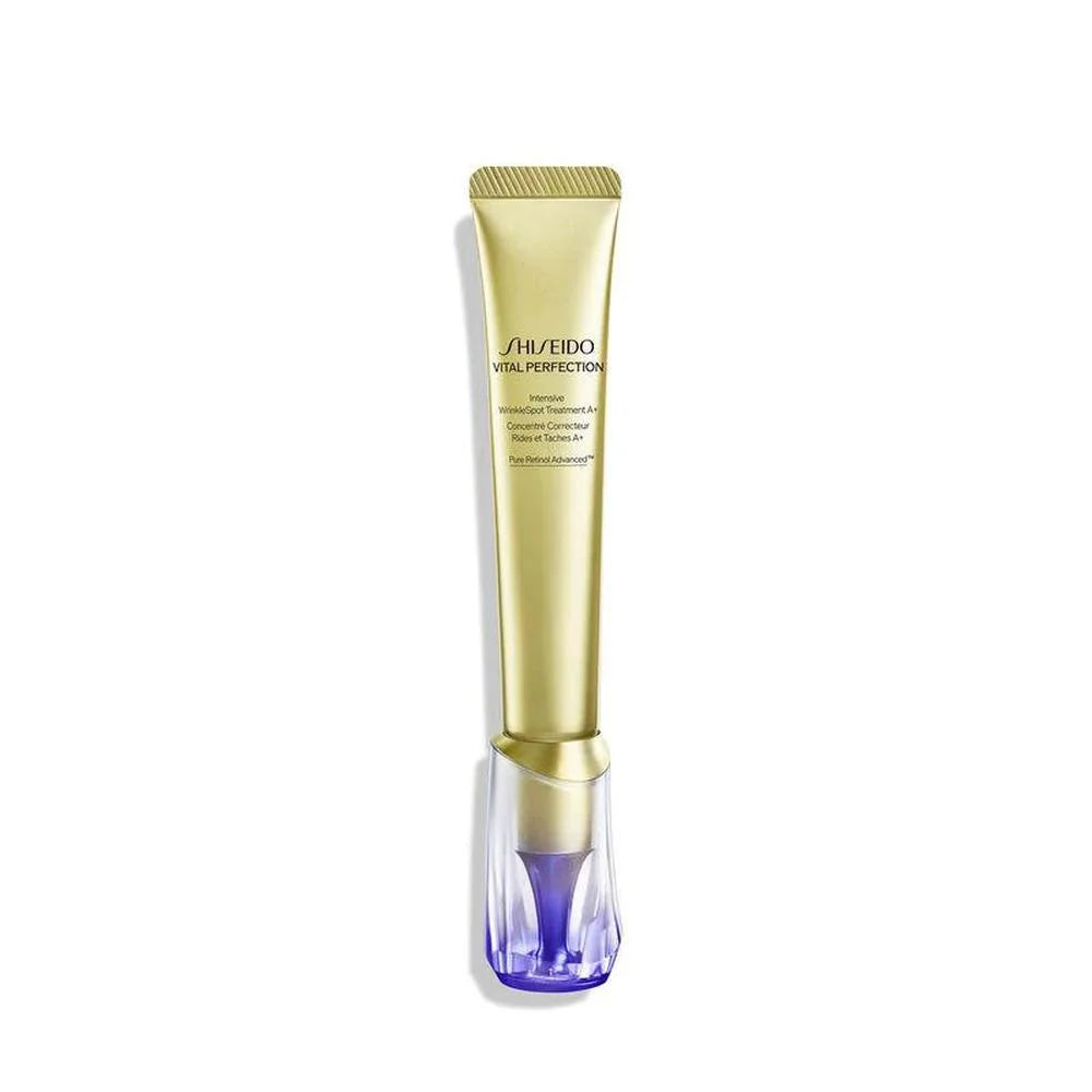 Trattamento intensivo per le rughe Shiseido Vital Perfection, 20ml, per una pelle visibilmente più giovane e levigata.