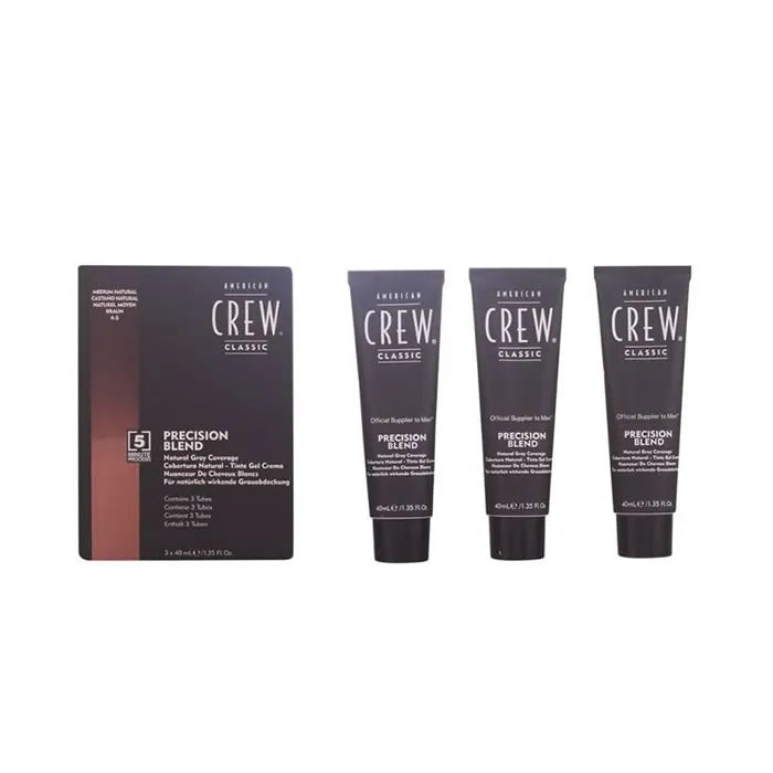 American Crew Precision Blend 4 5 Medium Natural Set 3 Parti