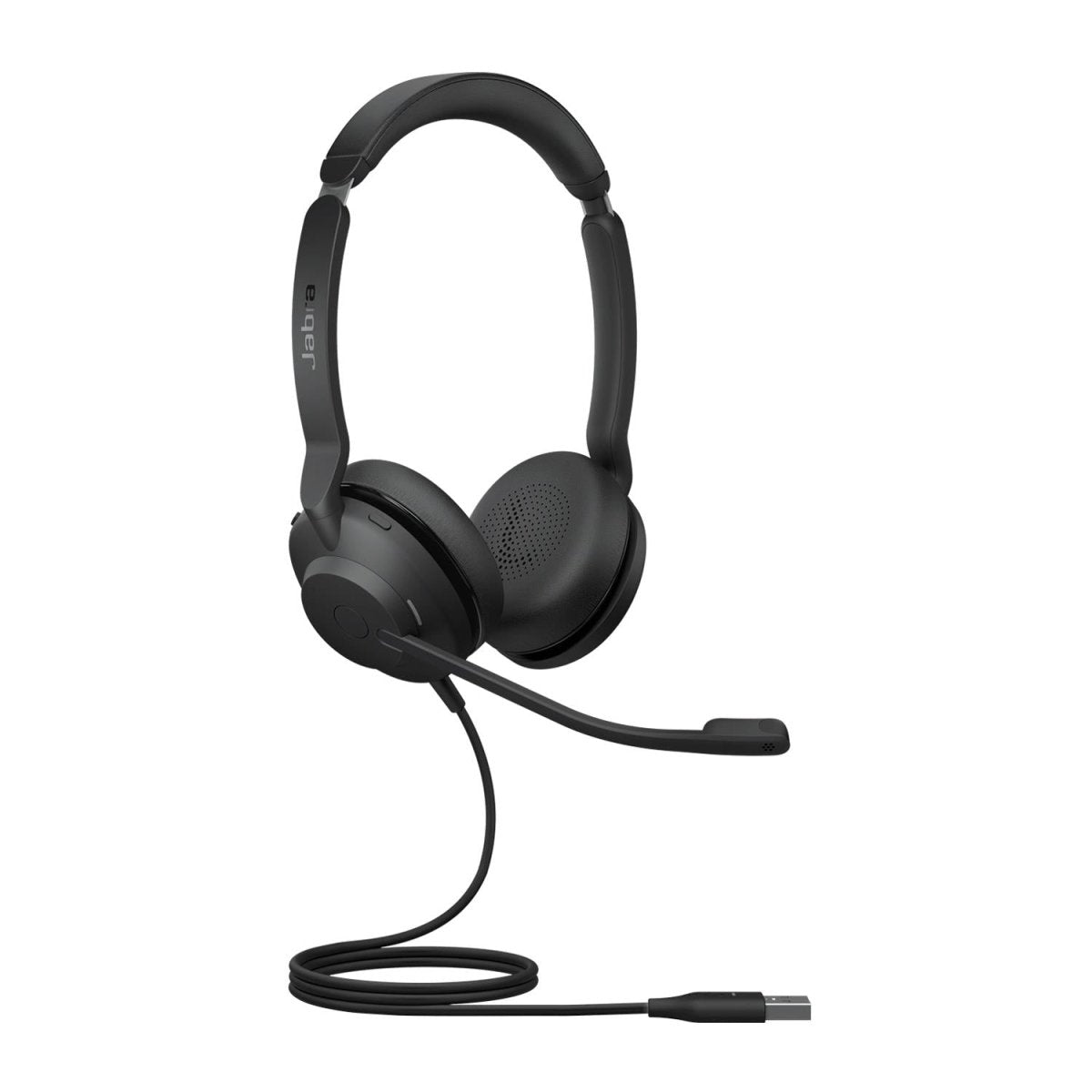 Cuffie JABRA 23189-999-779 con microfono integrato e cavo USB-C, progettate per l'uso professionale su computer
