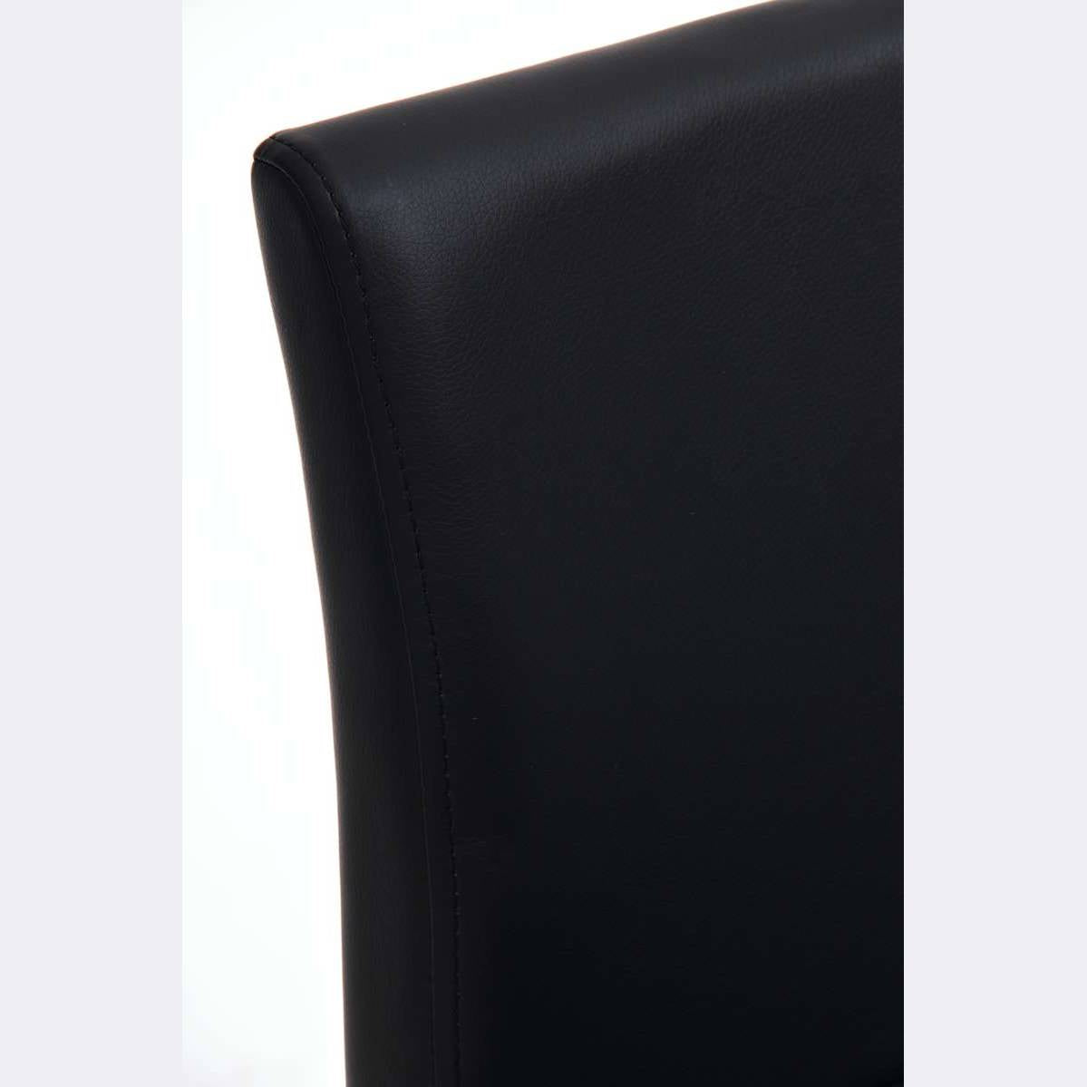 Barhocker Panama E Kunstleder - schwarz - InfinityMarket