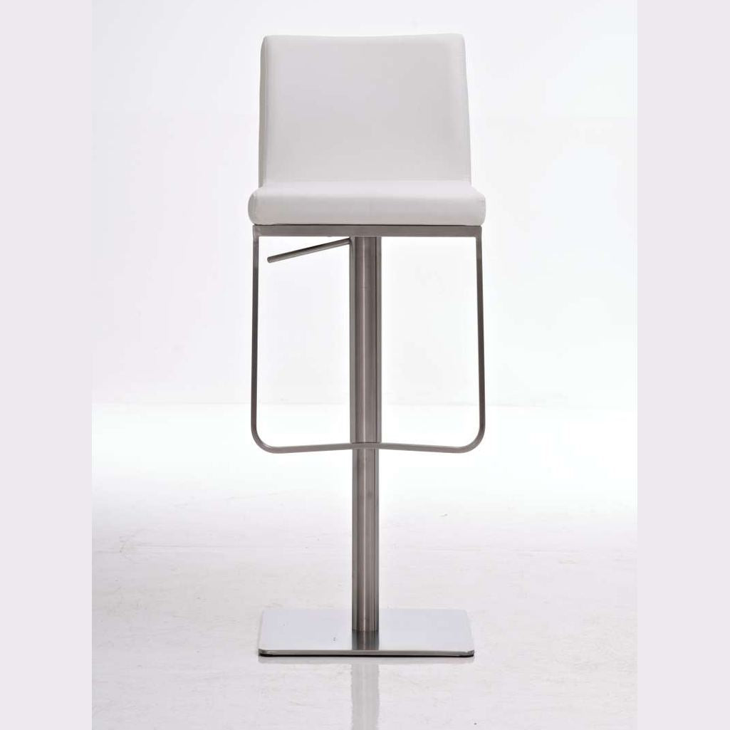 Barhocker Panama E Kunstleder - weiß - InfinityMarket