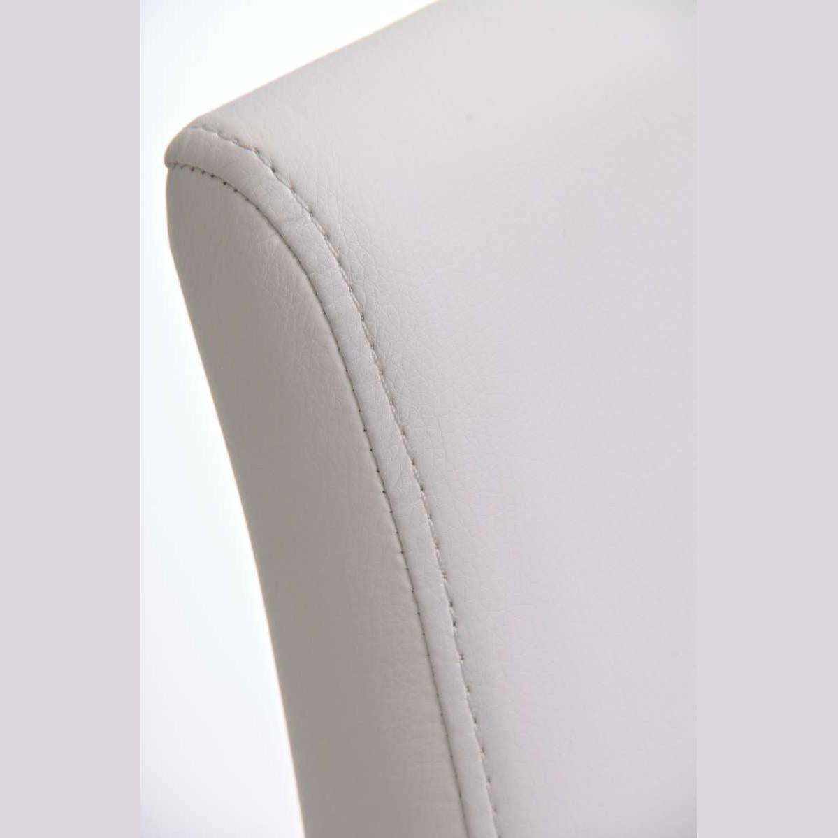 Barhocker Panama E Kunstleder - weiß - InfinityMarket