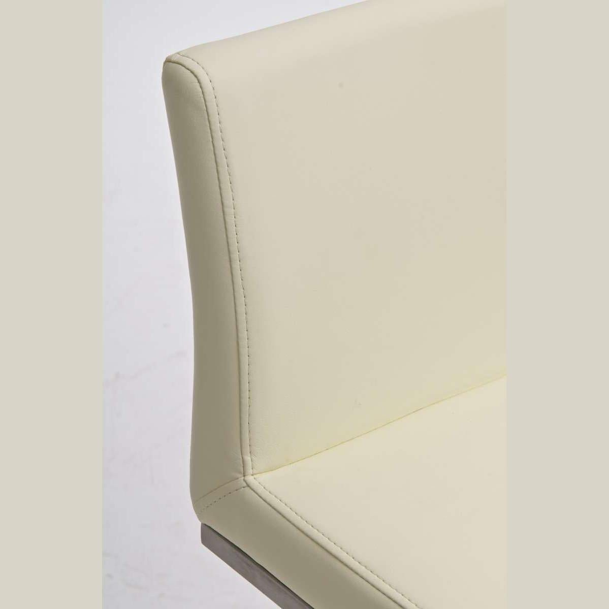 Barhocker Panama E Kunstleder - creme - InfinityMarket