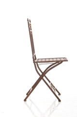 Klappstuhl Asina - antik braun