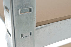 Steckregal 90x40x180 - silber