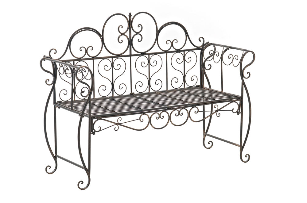 Gartenbank Minna - bronze