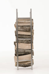 Kaminholzständer Keri 25x60x100 - edelstahl