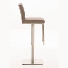 Barhocker Panama E Stoff - grau - InfinityMarket