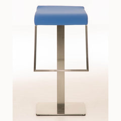 Barhocker Lameng Kunstleder E78 - blau - InfinityMarket