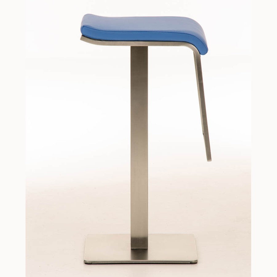 Barhocker Lameng Kunstleder E78 - blau - InfinityMarket