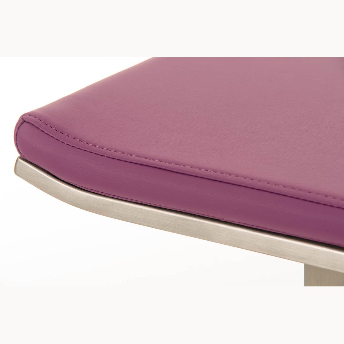 Barhocker Lameng Kunstleder E78 - lila - InfinityMarket