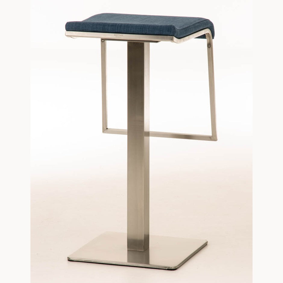 Barhocker Lameng Stoff E78 - blau - InfinityMarket