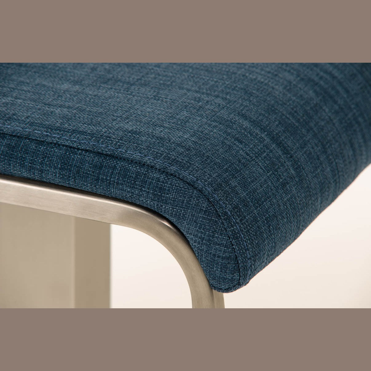 Barhocker Lameng Stoff E78 - blau - InfinityMarket