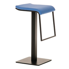 Barhocker Lameng Kunstleder B78 - blau - InfinityMarket